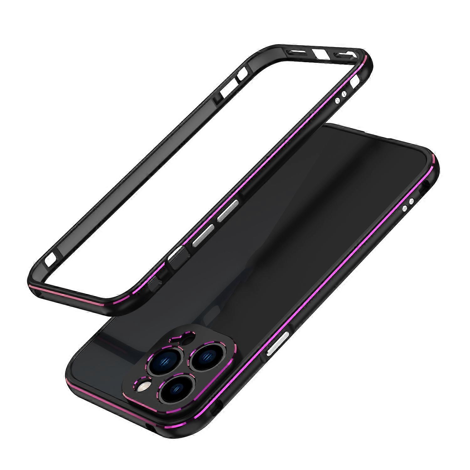 Lens Protector + Metal Frame Case For iPhone 13 Pro Max