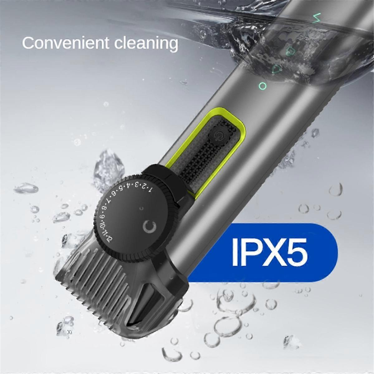 Cordless Rechargeable Hair Clipper & Trimmer Beard Trimmer for Men Adjustable Beard Trimmer with 4
