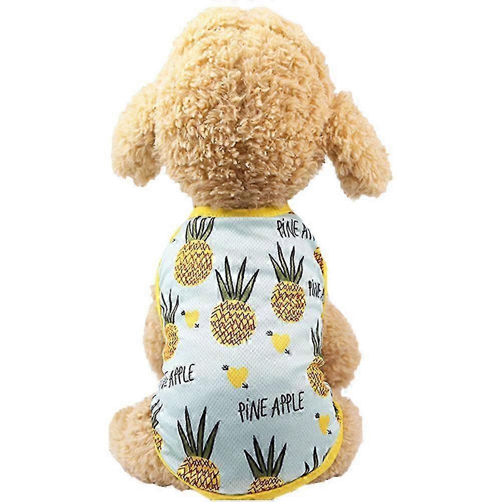 Pet T-Shirt Soft Comfortable Fashionable Fruit Print for Small and Medium Dogs and Cats