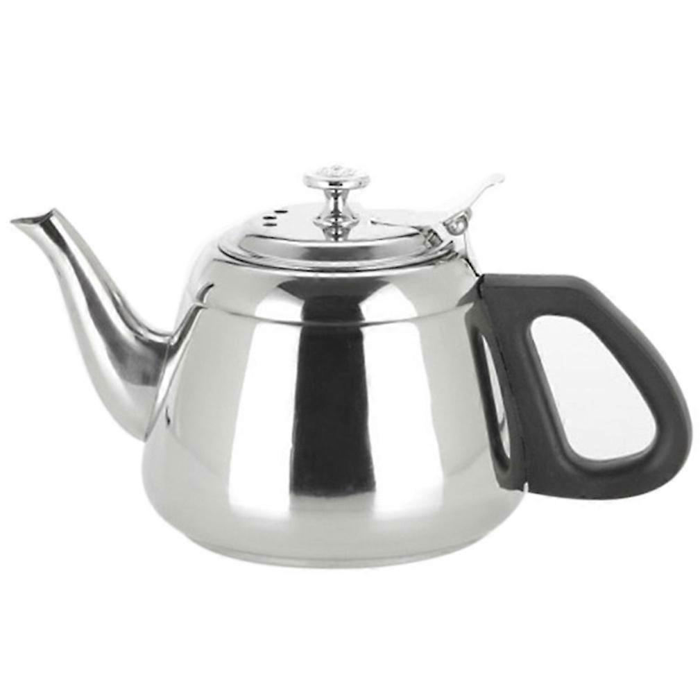 Stainless Steel Kettle Flat Bottom Water Bottle Household Cookware Suitable for Induction Cooker 1200ML