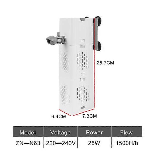 Silent Water Pump Internal Fish Tank Submersible Air Pump Air O Aerator Wave Maker Aquarium Filter Pump 220VIn-