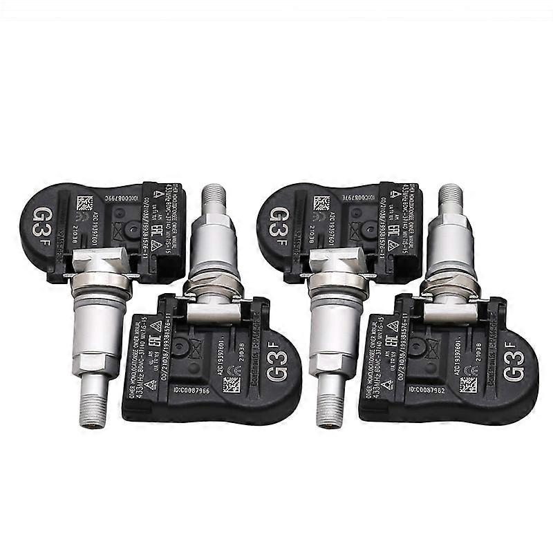 BDMC37140 433MHZ TPMS Tire Pressure Monitor Sensor 4PCS For MAZDA 2 3 5 CX-3 CX-5 CX-7 CX-9 MX-5 BHB637140 BHB6-37140A GS1D37140