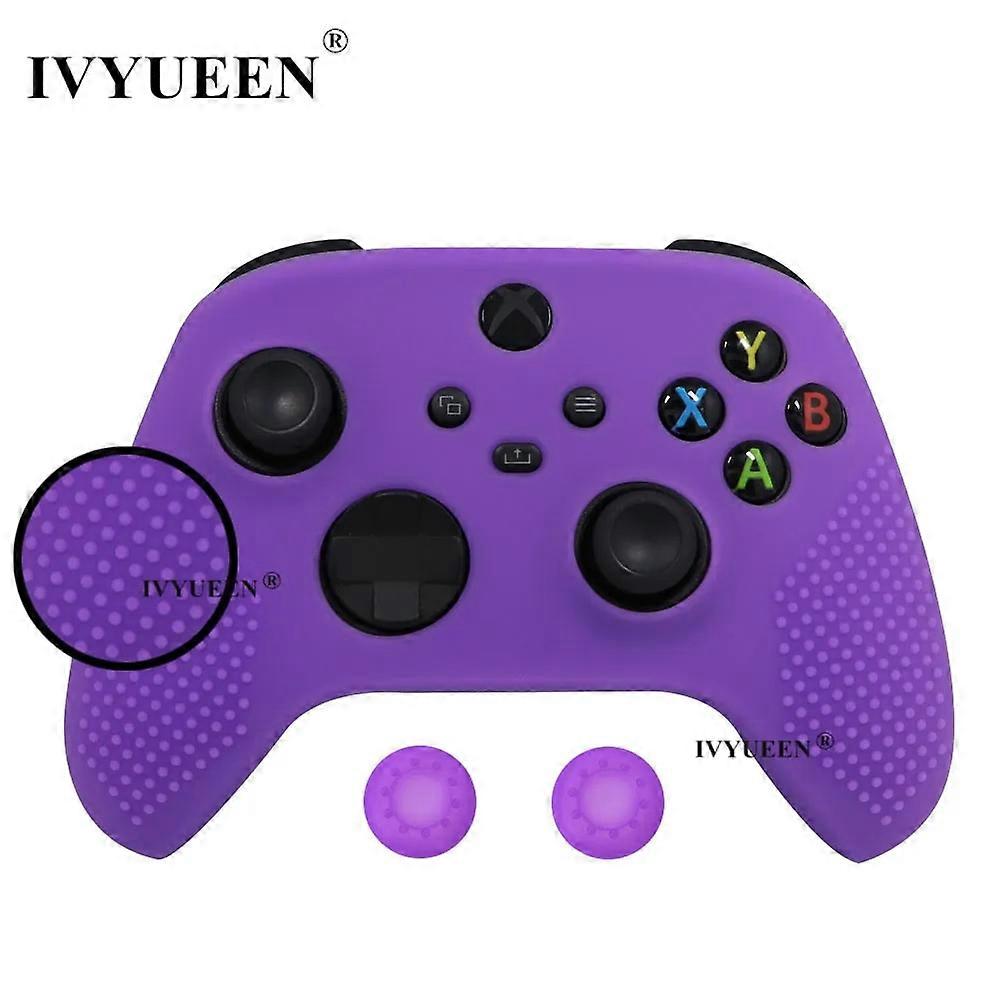 IVYUEEN Anti-Slip Protective Skin for XBox Series X S Core Controller Silicone Case Grip MixColor Protector Cover