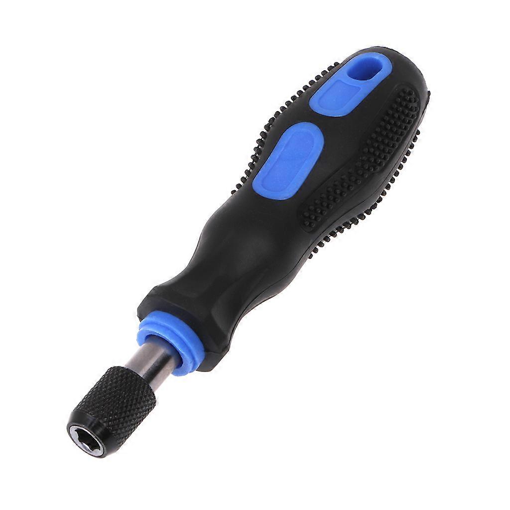 Multi-function 1/4" 6.35mm Non-slip Dismountable Screwdriver Handle With Soft Ru