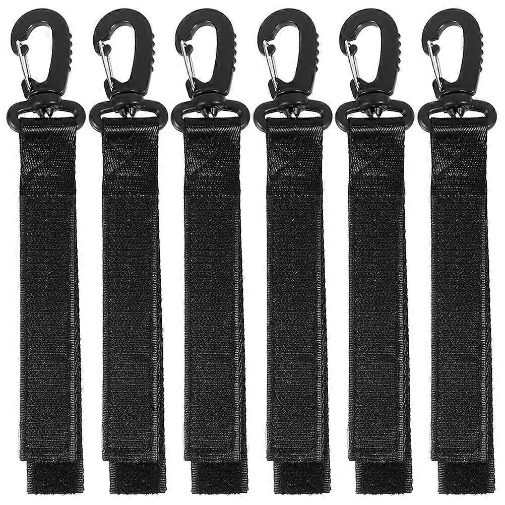6Pcs Dock Mooring Line Hook Boat Hook Marine Elastic Hook Hook Dock Hook
