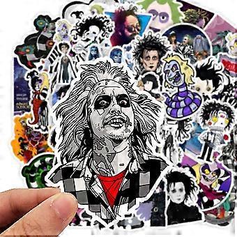 Graffiti-stickers, 50 stuks, ideaal voor auto, motorfiets, fiets, skateboard, snowboard, bagage, laptop en meer, robuust en duurzaam, geschikt voor volwassenen en tieners