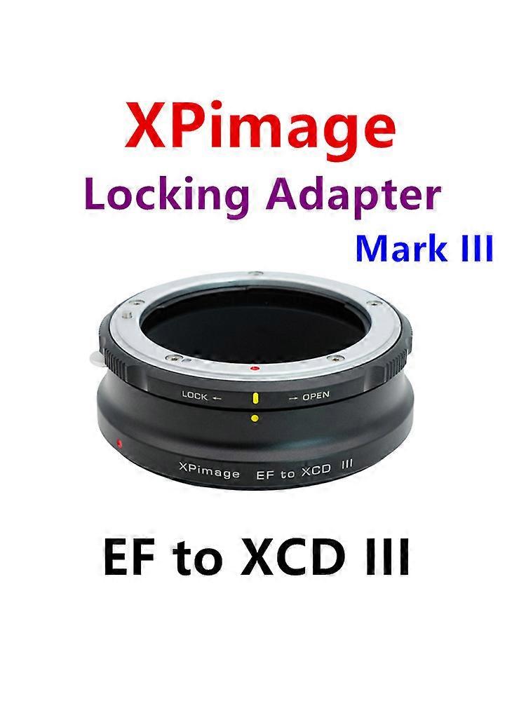 XPimage Locking Adapter for CANON EF Lens to HASSELBLAD XCD Camera,EOS to XCD Mount,EF-X1D Mark II EOS/EF-XCD X2D X1D2 907X