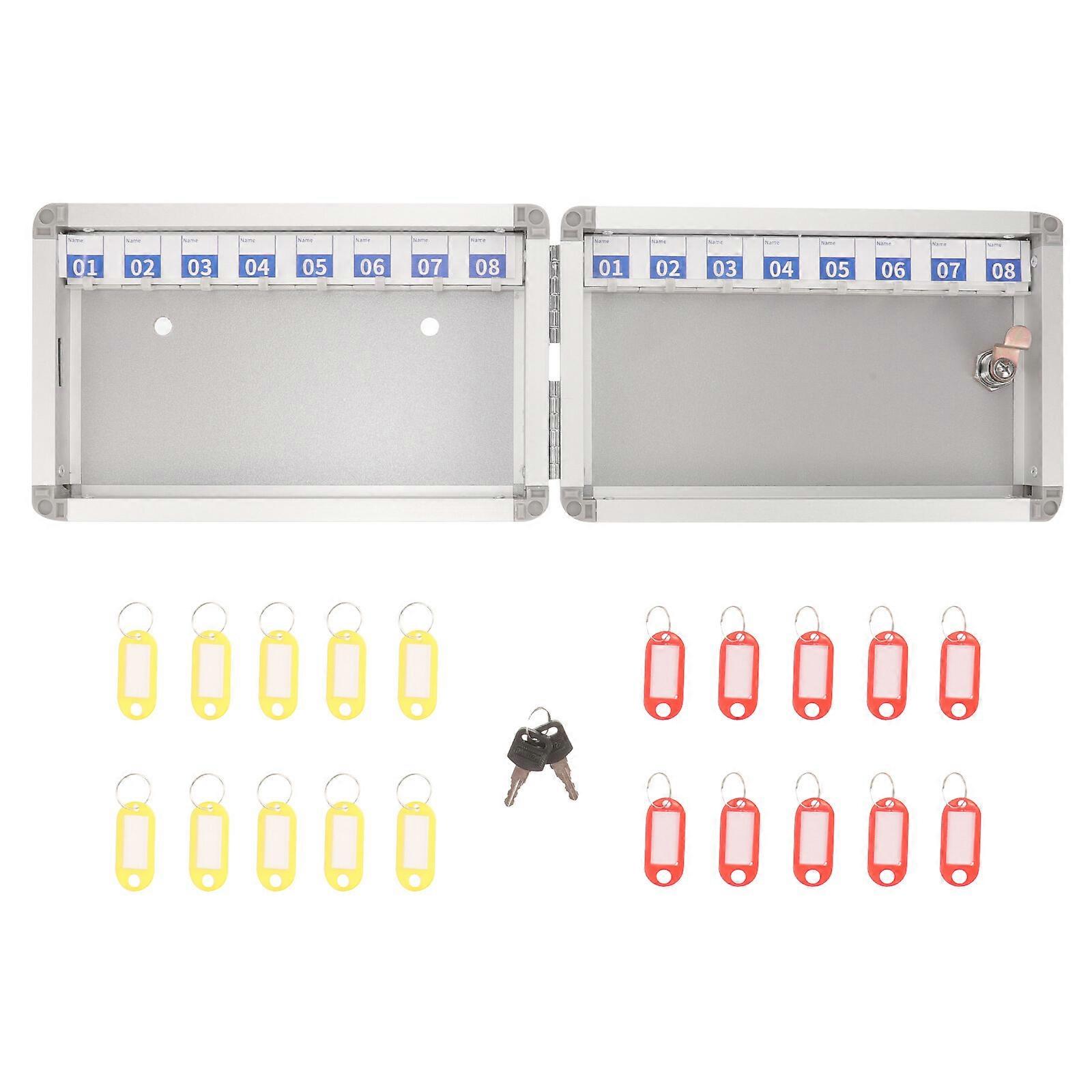 1 Set Wall Storage Key Management Box Key Security Cabinet Wall Mounted Keys Lock Box