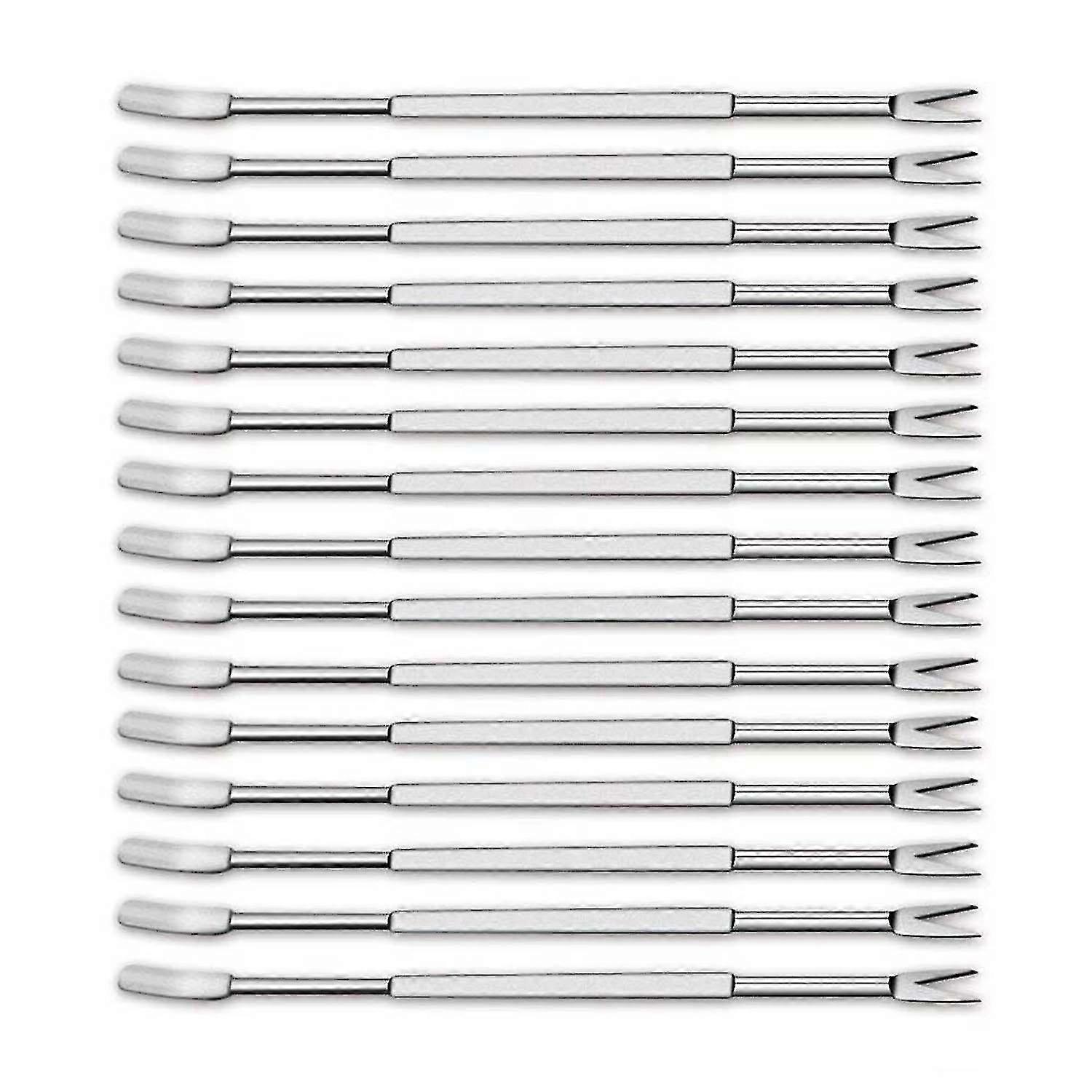 15 Pieces Kitchen Picnic Seafood Tools Set Lobster Forks Set