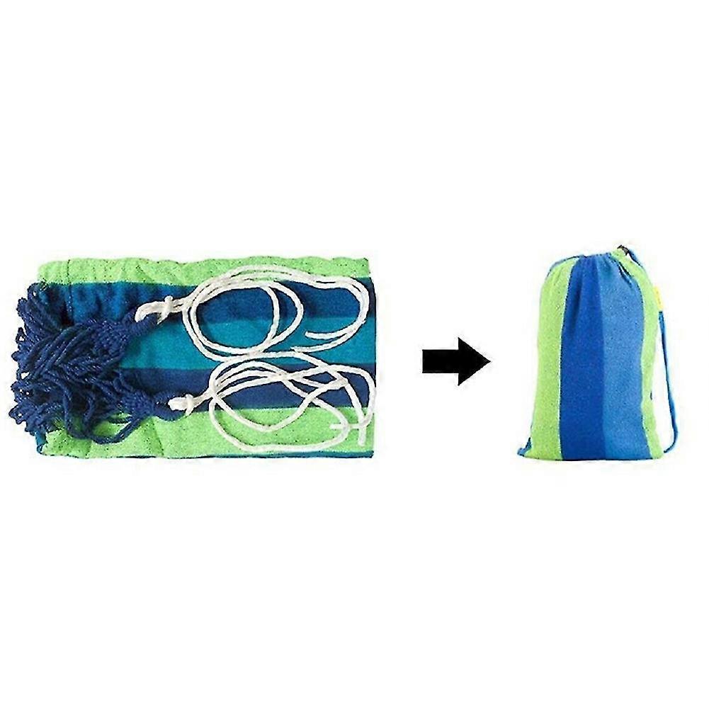 Outdoor Camping Canvas Single Double Garden Hammock Sleeping Leisure