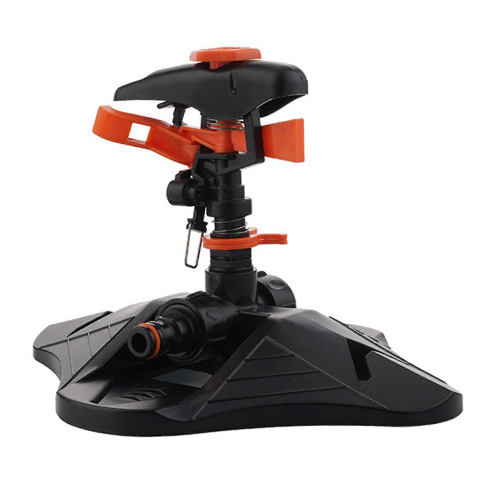 360-Degree Rotating Lawn Sprinkler Adjustable Universal Simple Installation Garden Water Sprinkler Efficient Stable Irrigation Tool Jikaix