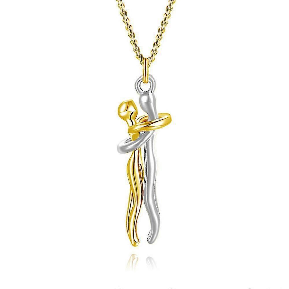 Hug Necklace, Affectionate Hug Necklace For Couples