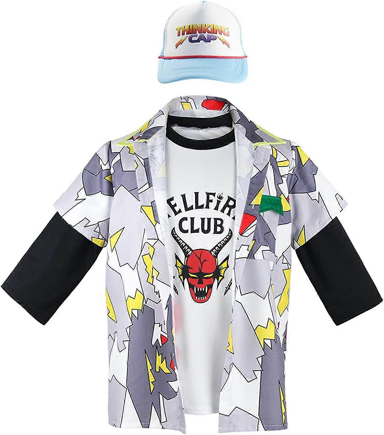 Hellfire Club Shirts and Hats | SHOPBOP Season 4 Long Sleeve Top Hat Set Cosplay Costume for Men and Women