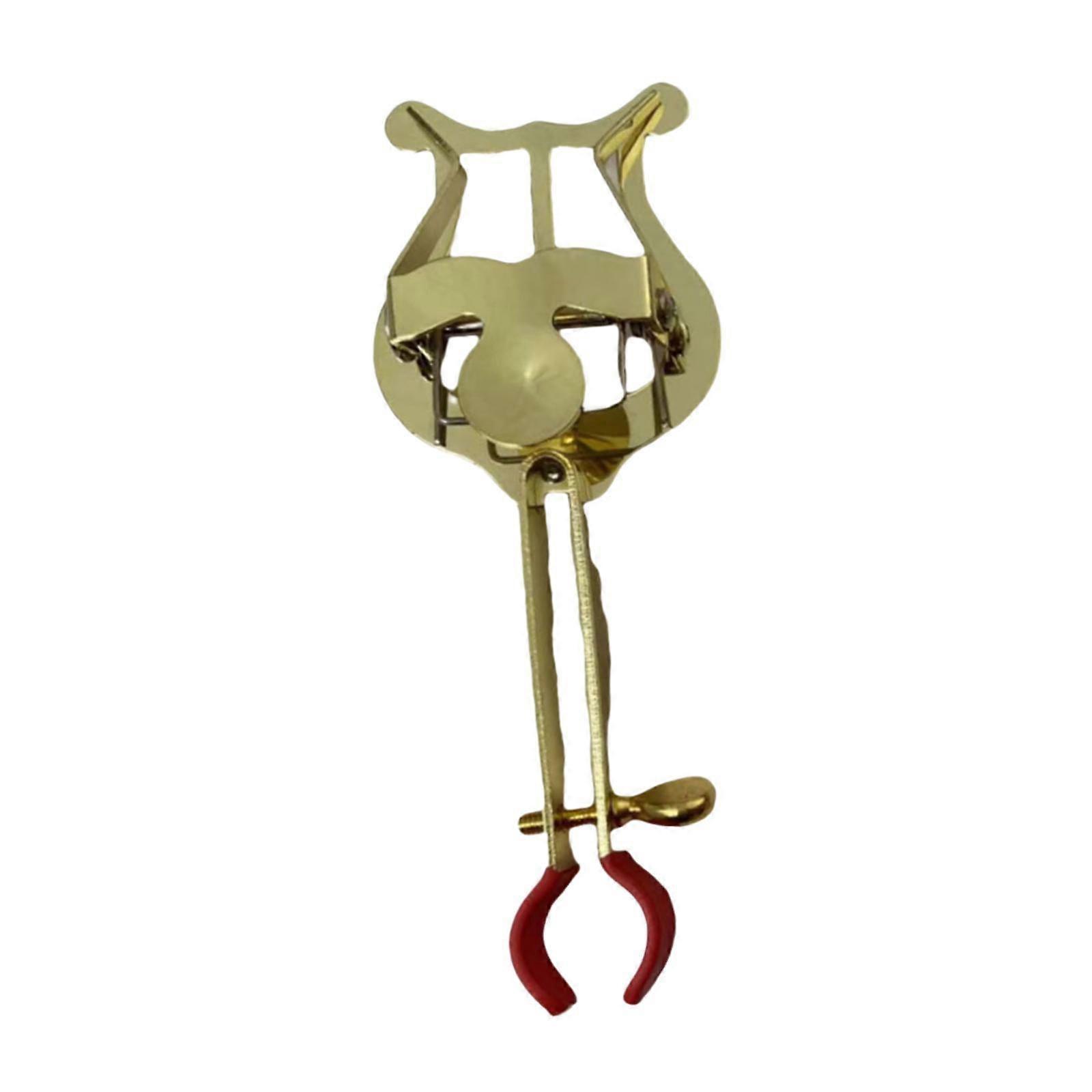 Clarinet Lyre Music Sheet Holder Clip Clarinet Sheet Music Clip for Clarinet Gold Red