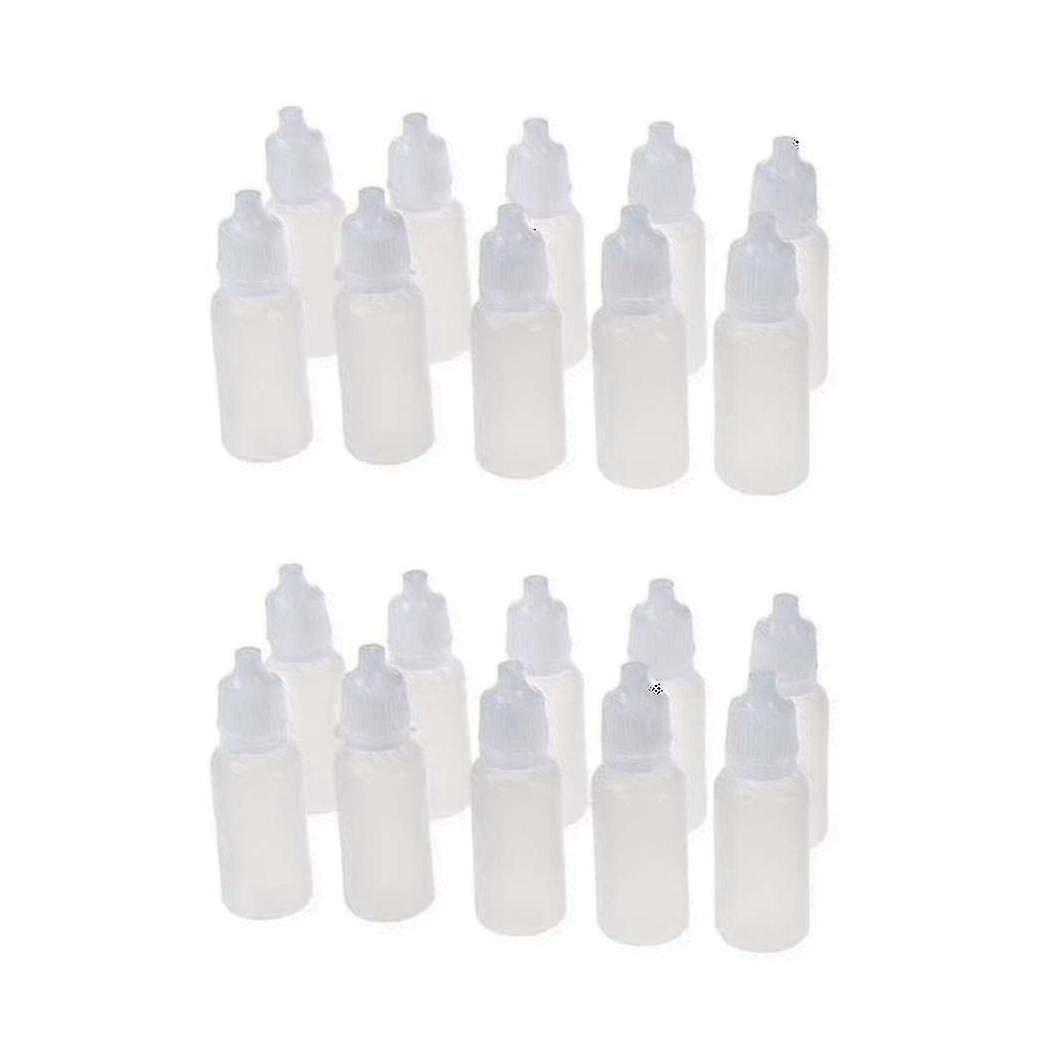 20 Pcs Plastic Bottle Drop Bottle 15ml