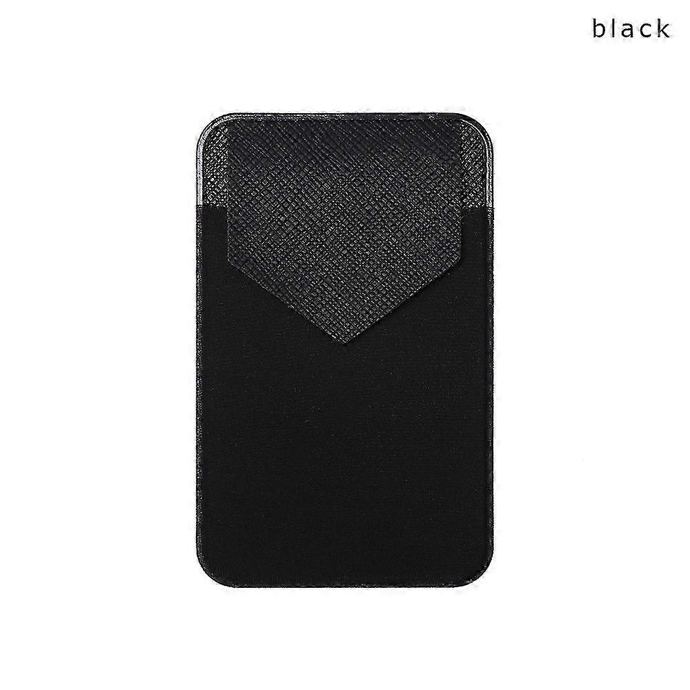 New Cellphone Card Holder Universal Mobile Phone Back Card Holder Elastic Wallet Stick On Adhesive C