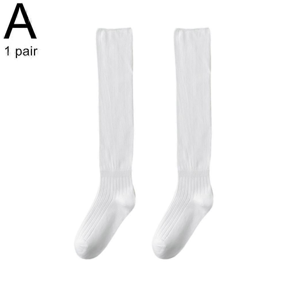 High Knee-High Stacked Socks Fashion JK Simple Women's Socks