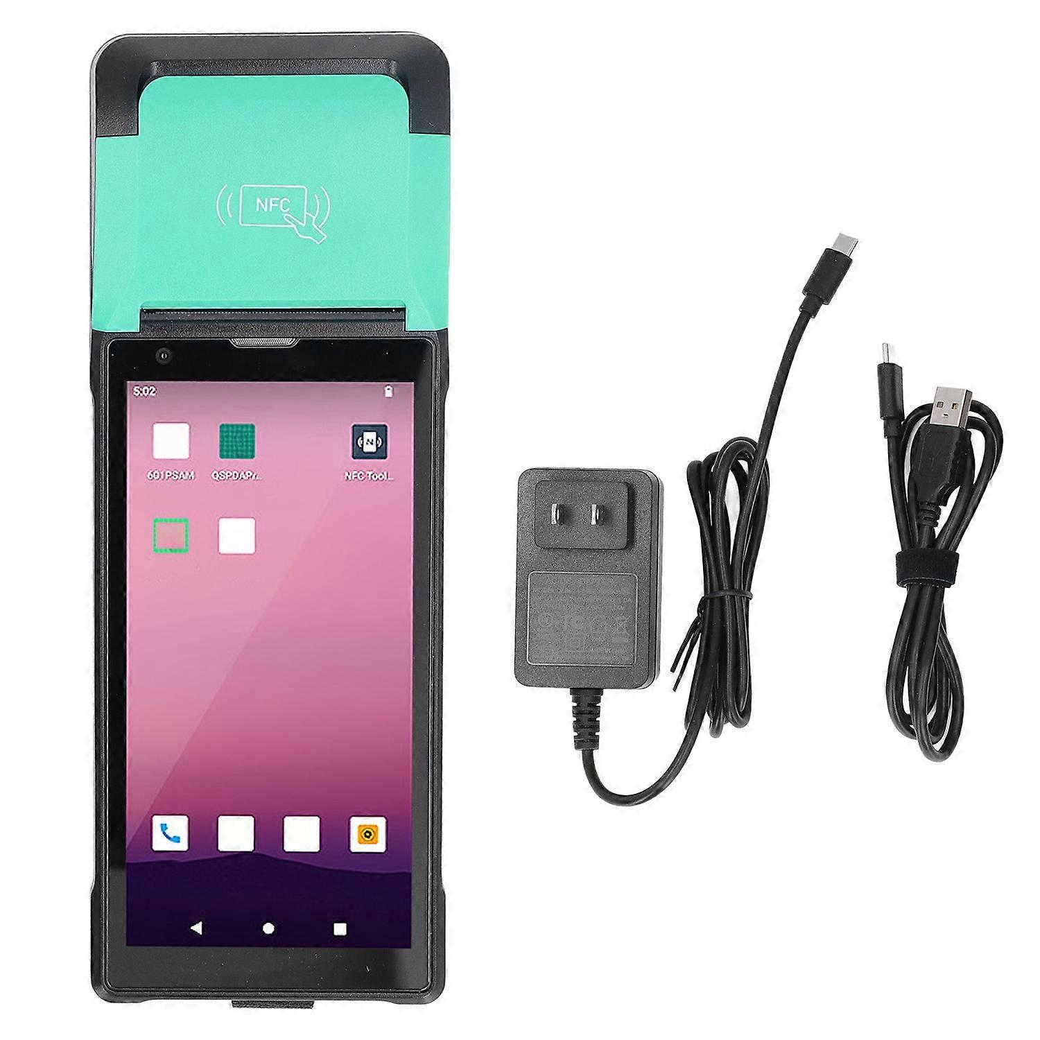 PDA-Belegdrucker 1D 2D-Barcode-Scannen NFC-Thermodruck Intelligentes mobiles Terminal für Android 12