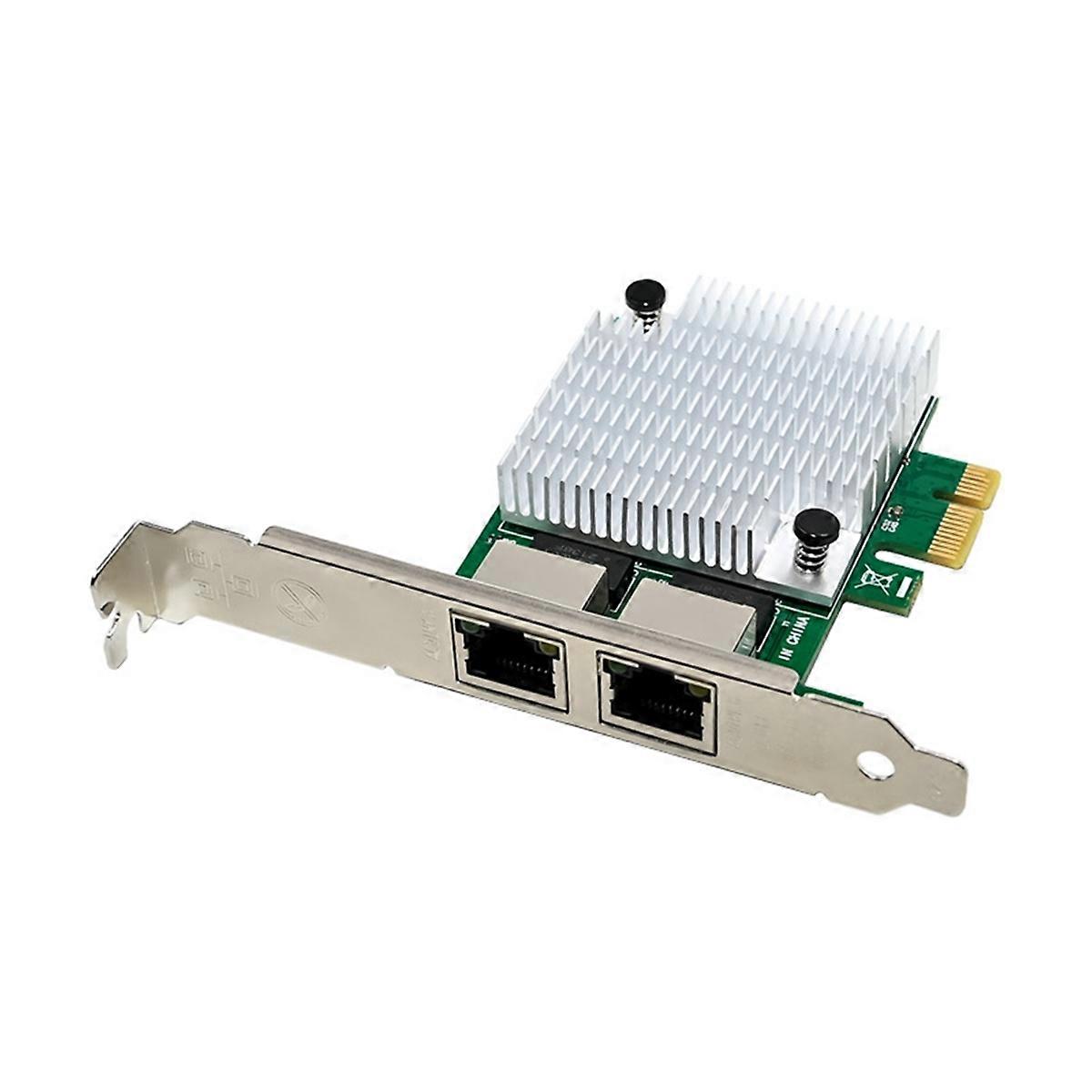 Gigabit Ethernet Network Card NIC Dual Port Network Adapter 1000Mbps High-Speed LAN Network Card for Win7/8/10