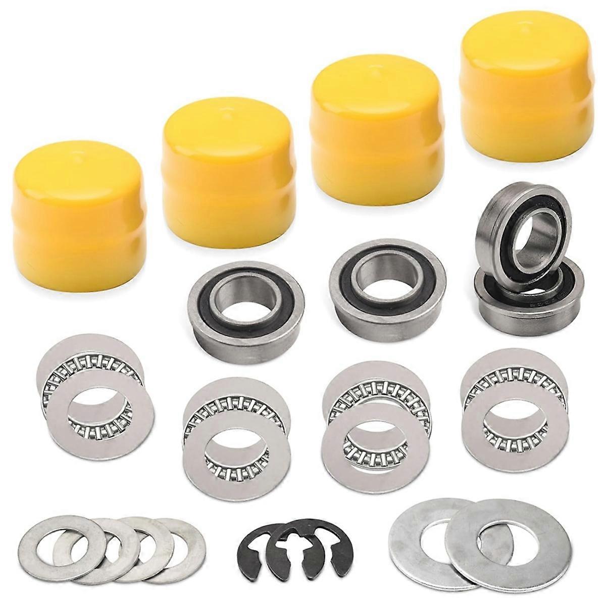 9040H Riding Lawn Mowers Parts Front Wheel Bearing Kit for Lawn Mower M123811 AM127304 M143338 9040