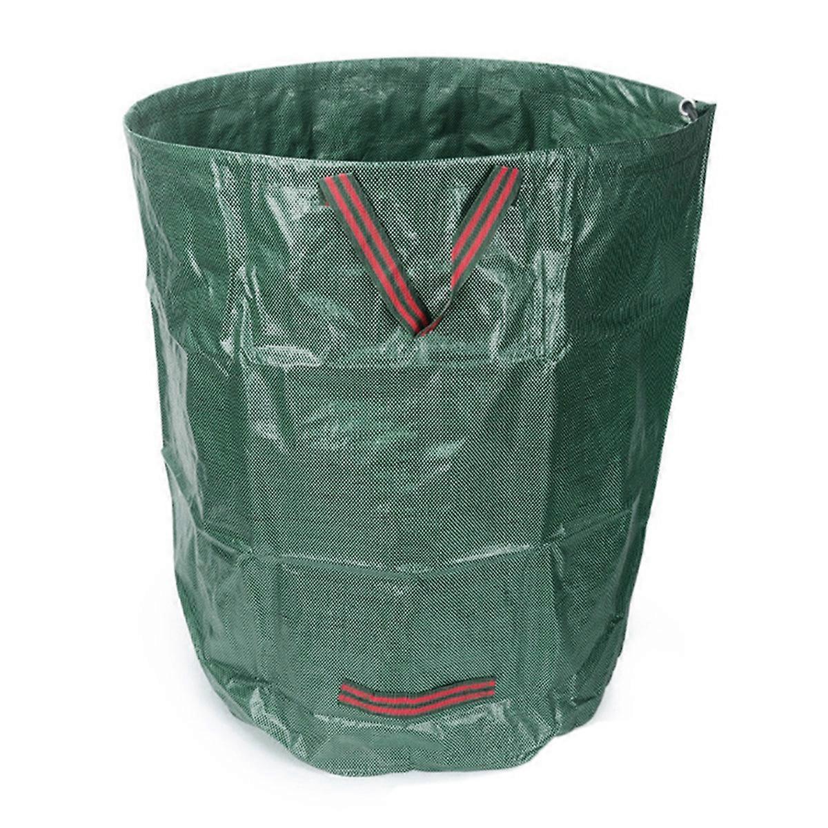Garden Waste Bag Large Capacity Garden Bag Reusable Waterproof Leaf Sack Weed Trash Can Container f