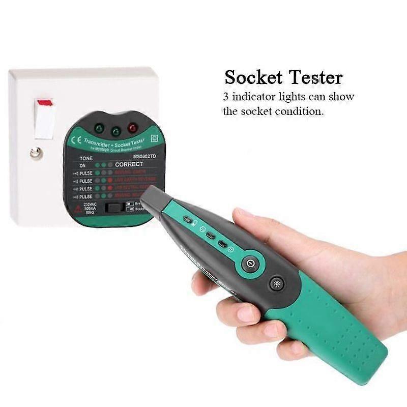 PAR - Socket Tester Socket Tester Circuit Breaker Finder Ms5902 Circuit Breaker Circuit Breaker Tools