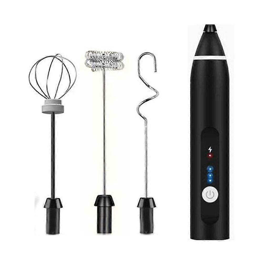 Egg Beater, Wireless Electric Multi-speed Control Rechargeable Batteries Balloon Whisk For Eggs, Milkshake