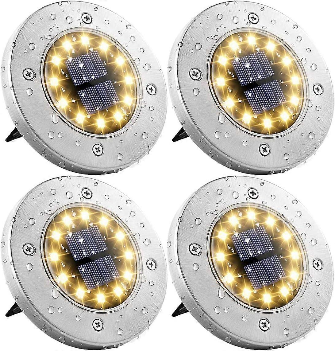 Solar-Powered, Waterproof, Durable Path Lights