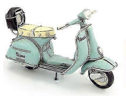 1:12ベスパモデルピンクブルーヴィンテージ1955イタリア古い車の金属のおもちゃ2つの車輪のオートバイのモデルモーター子供のおもちゃのギフトのためのモーター