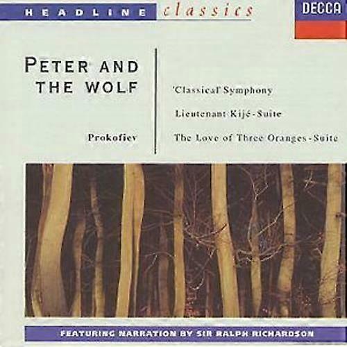 Sergei Prokofiev Peter and the Wolf (Prokofiev) CD (1991)
