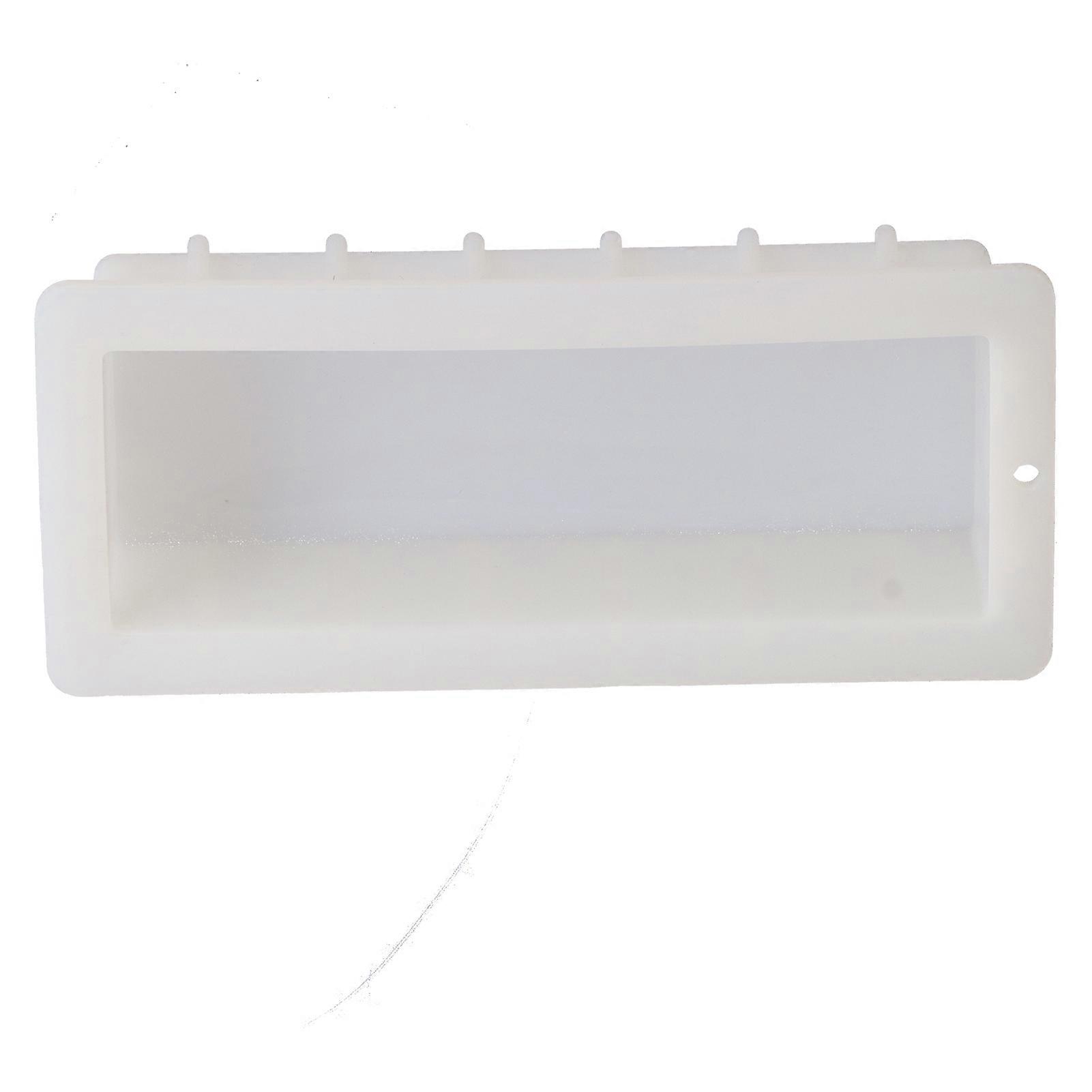 1400ml White Silicone Bread Mold 29x13x7cm Nonstick Reusable