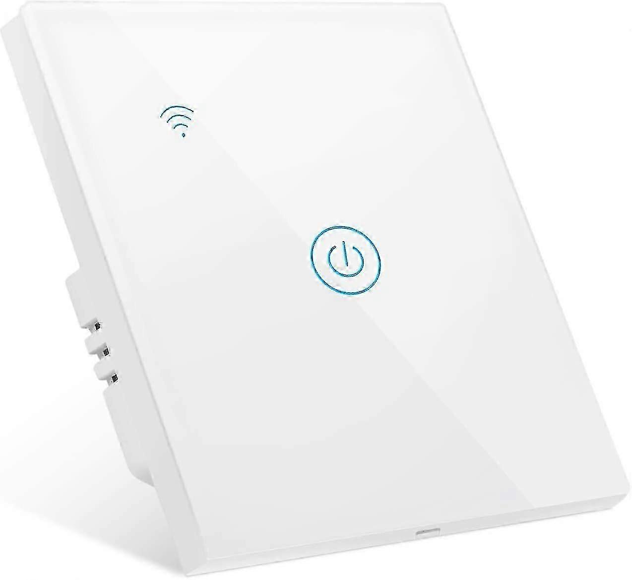 Wifi Connected Light Switch, Smart Wall Switch, Neutral-free Light Wifi Wal