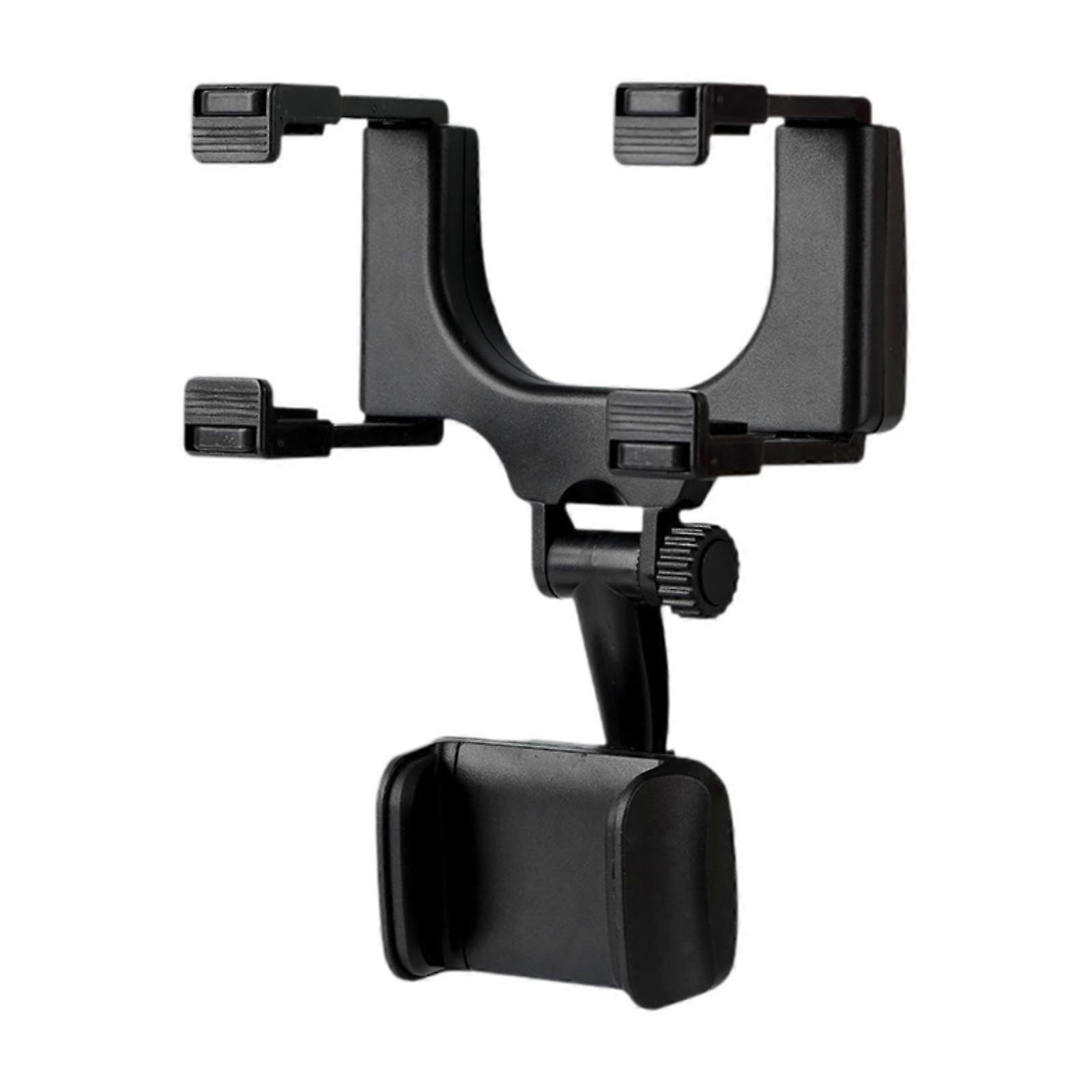 Rear View Mirror Phone Holder Compact Universal Rear View Mirror Phone Stand