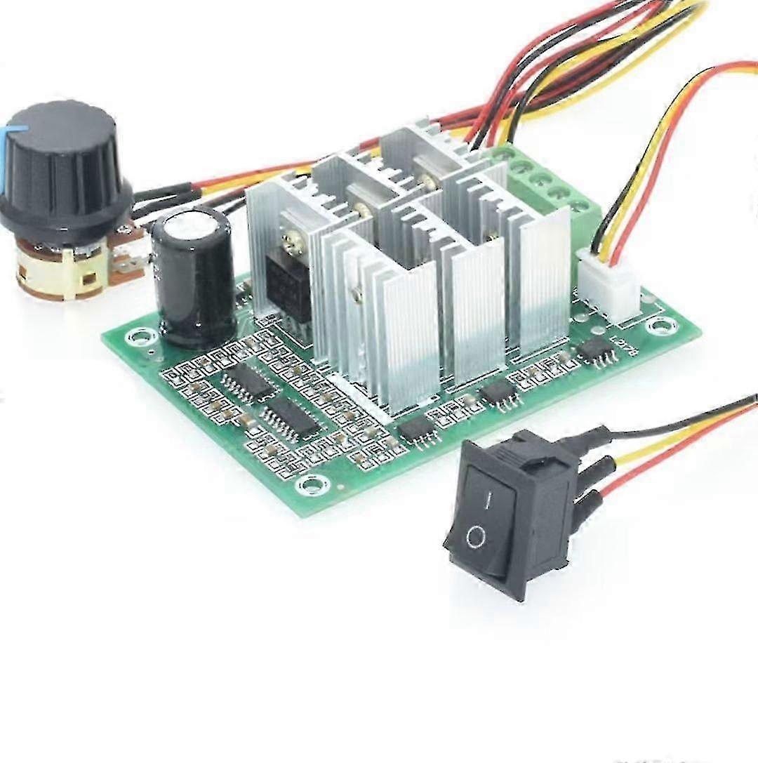 Brushless Motor Speed Controller Board Dc 5v-36v 15a Reversible Switch Regulator Controller(1pc, Multicolor)