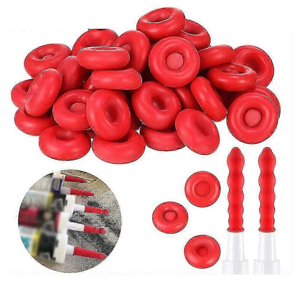 Caulk Cap Caulk Saving Cap Caulk Sealer Saver Åpent tetningsrør for tetting og konservering av Tw