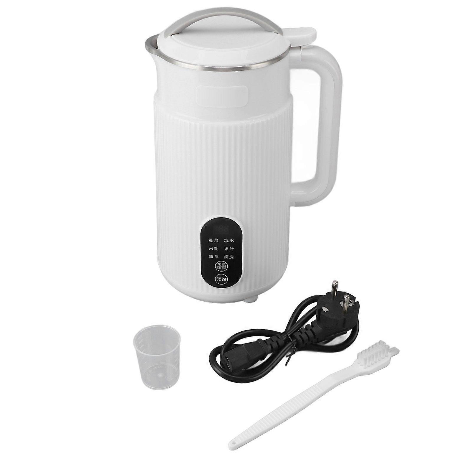 Laitier de noix 800ml entièrement automatique Affichage LED intelligent Machine à lait de soja Mélangeur d’aliments pour la maison
