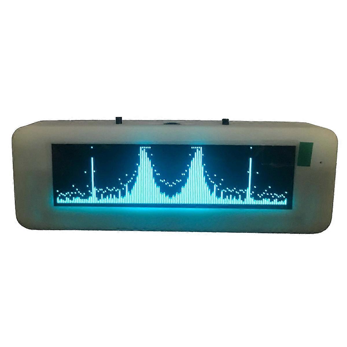 3.12 Inch OLED Music Spectrum Display, Voice-Controlled Vehicle Professional HiFi Blue