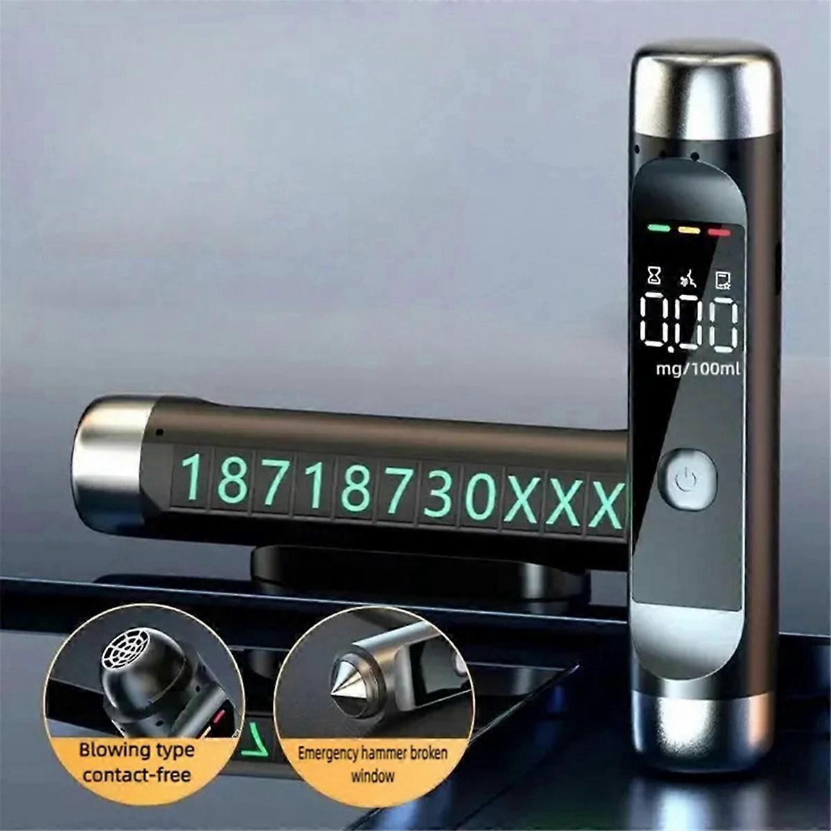 Portable Alcohol Tester LCD Display Drunk Driving Test