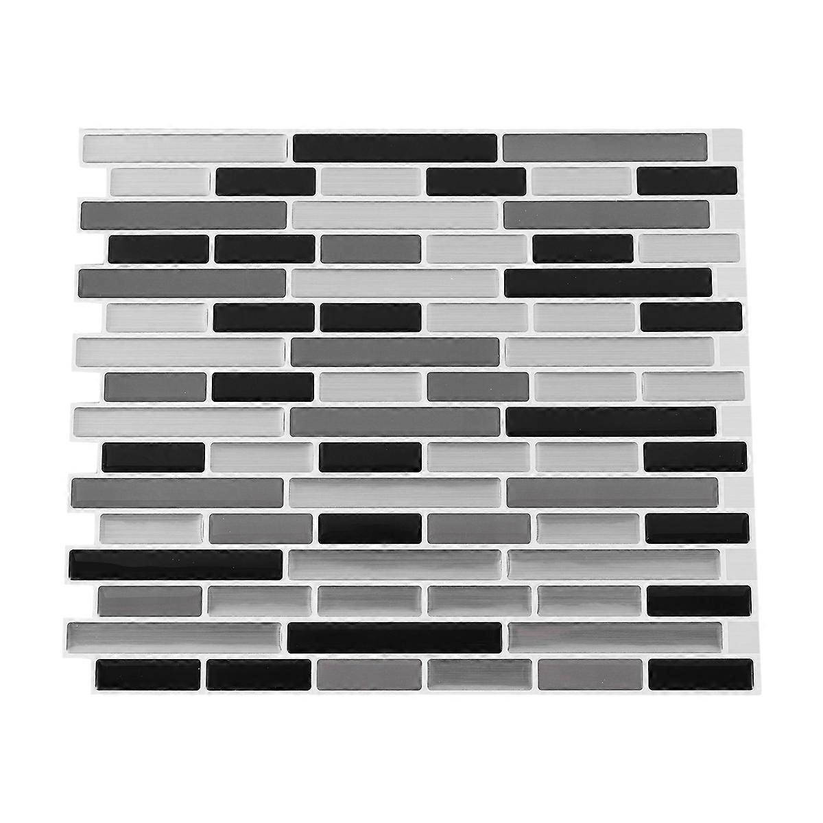 3D Wall Stickers Brick Wallpaper Tile for Kitchen Bathroom 28x23.5Cm