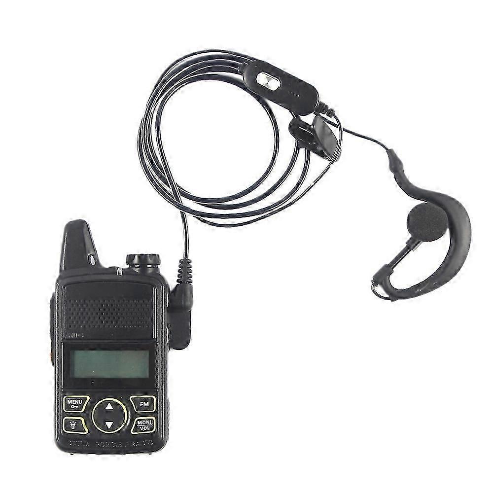 Mini UHF Walkie Talkie 400-470MHz for -T1 Portable Walkie Talkie EU Plug