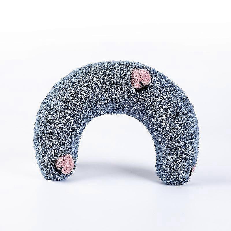 ペットU字型心を落ち着かせる枕快適な睡眠補助頸椎ペット用品猫のおもちゃ