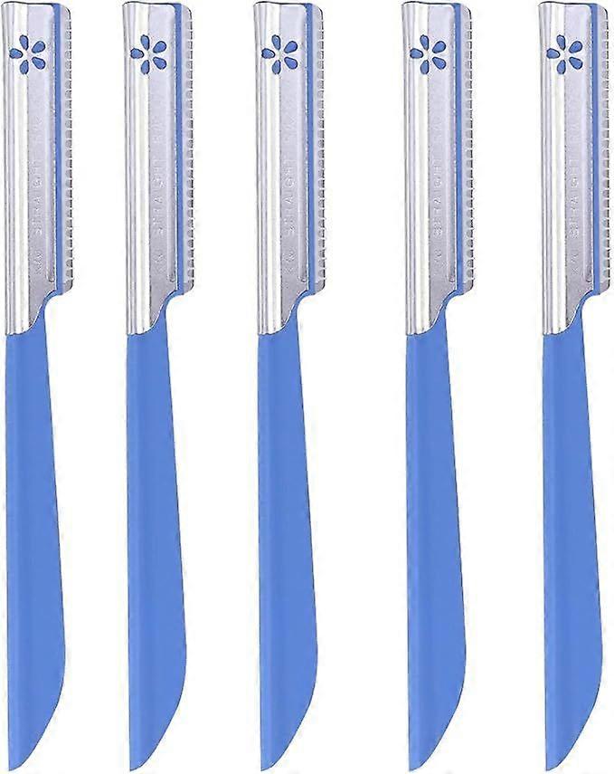 Tinksky 5ks obočí Shaper Holicí strojek holicí strojek Odstraňovač chloupků Set (modrá)