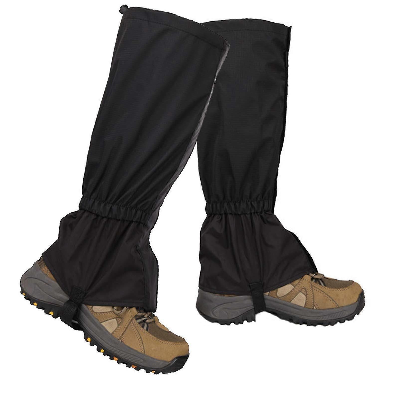 Ghette per gambe Ghette da trekking Ghette da neve, impermeabili antivento leggeri e regolabili Coprigambe Ghette resistenti per camminare, escursionismo, sci, arrampicata, h