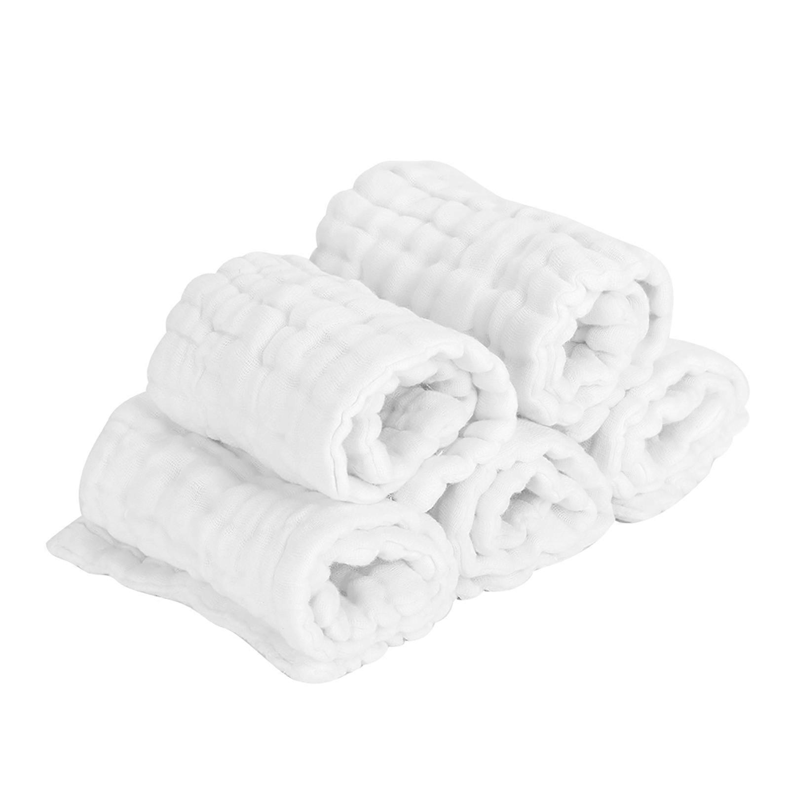 Newborn Necessity, Soft and Absorbent Burp Cloths, Multi-purpose for Baby, Durable 100% Cotton Muslin, Care Instructions Included for Optimal Use