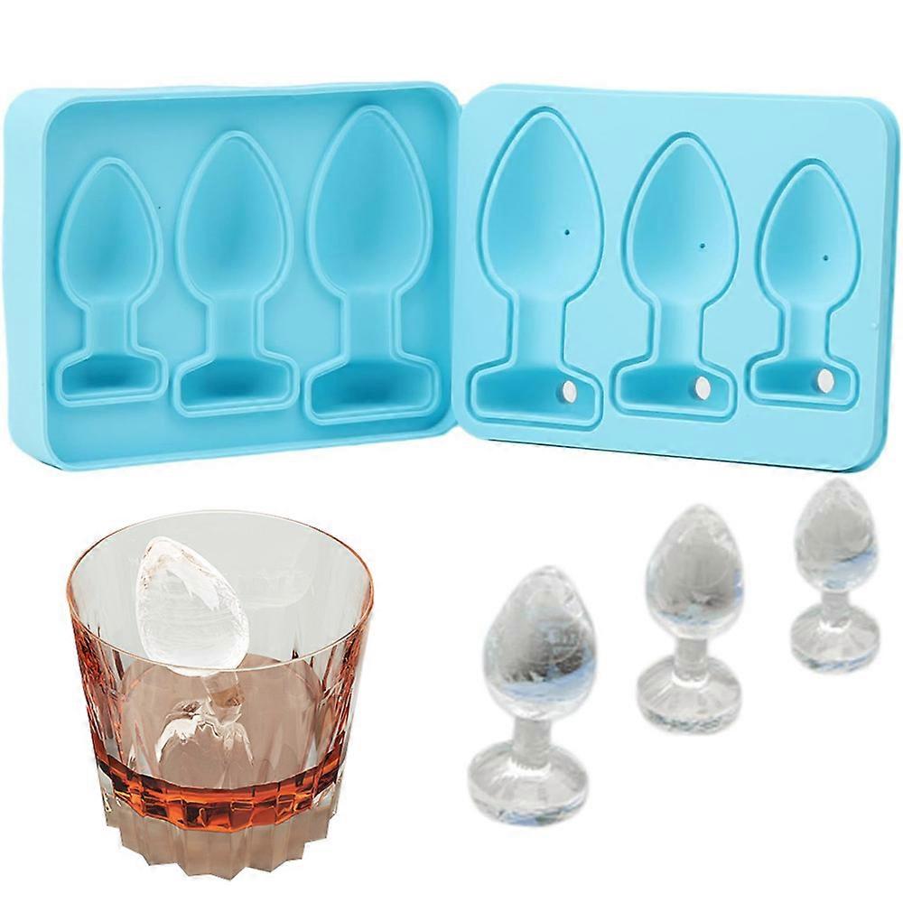 Novelty Large Thickened Ice Cube Mold Tray for Whiskey Cocktails