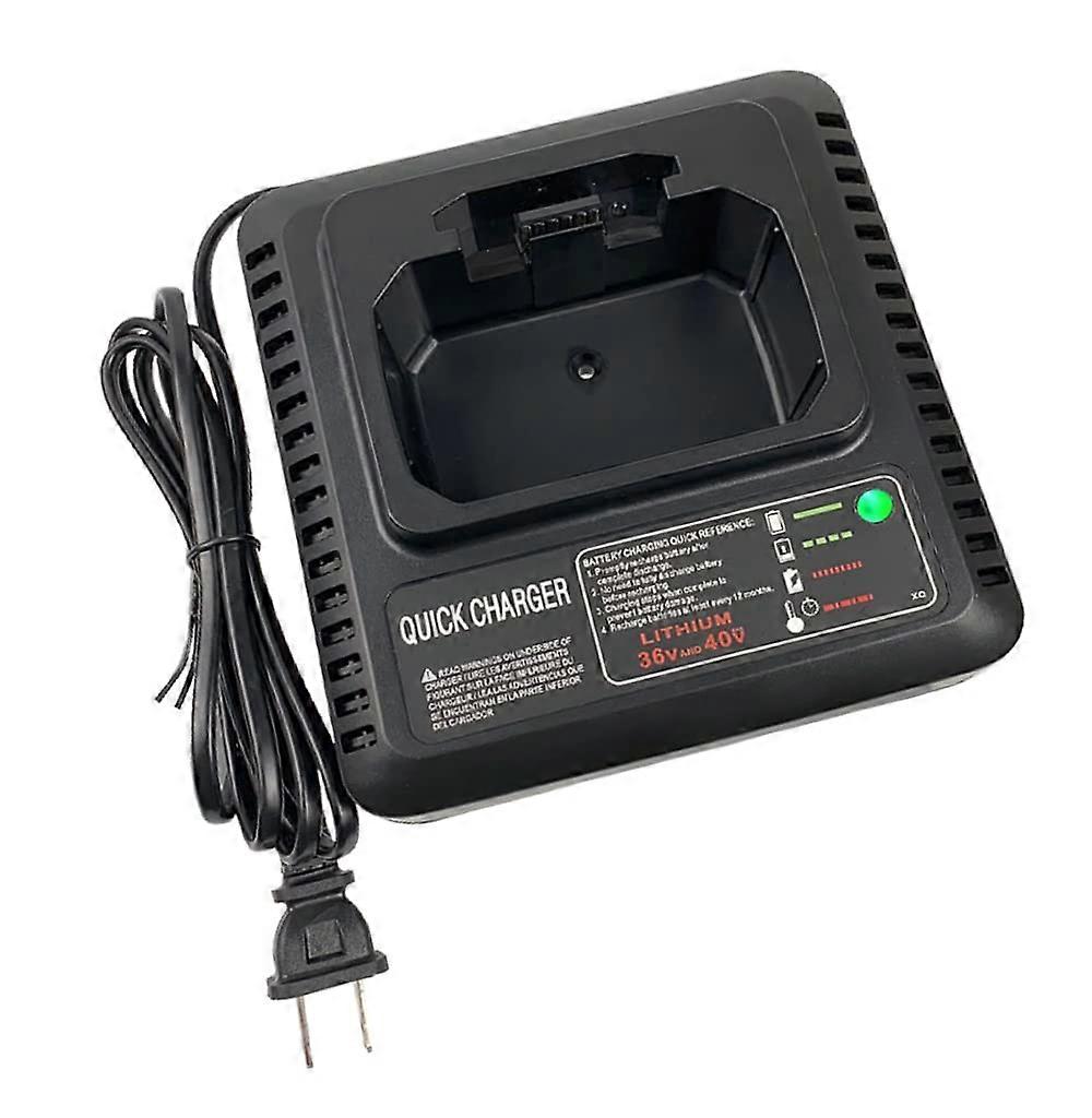 Replace Black and Decker 40V Charger LCS36 LCS40 Compatible with Black+Decker 36V/40V Battery Lithium