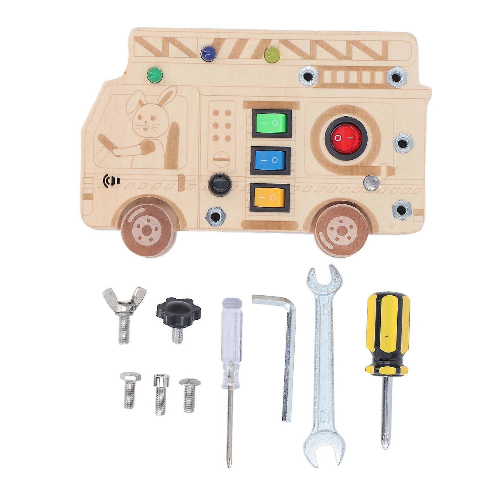 Traffic Light Switch Board: A Sensory Toy for Learning Rules and Boosting Coordination