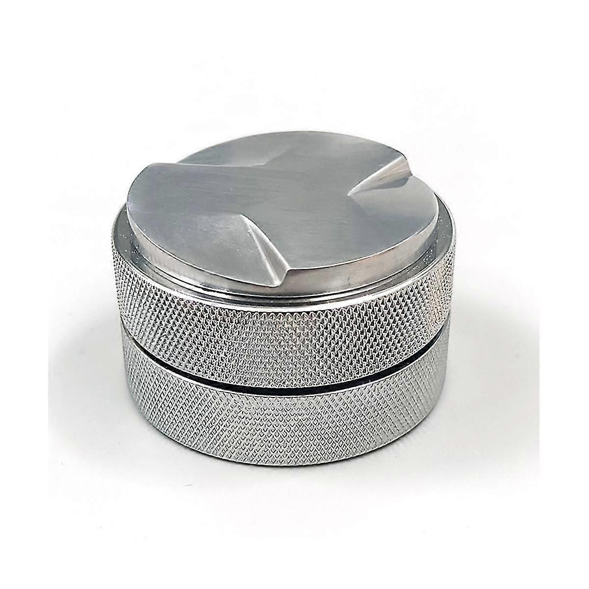 51mm Coffee Machine Flat Head Filler Solid Aluminum Press Coffee Hammer Flat Head Aluminum,a