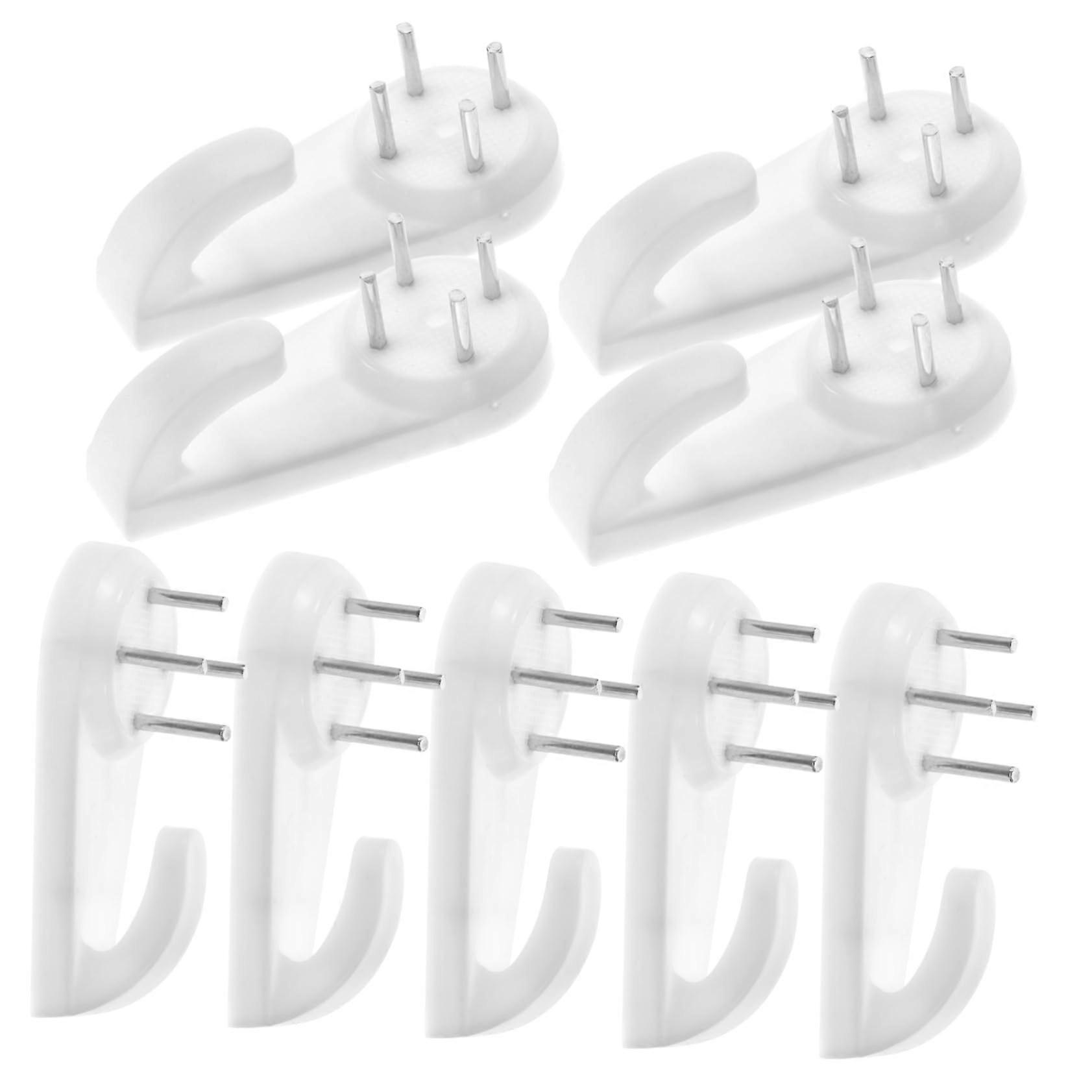 2sets Invisible Picture Hooks Hang Picture Frame Drywall Picture Hanger Hang Concrete Wall