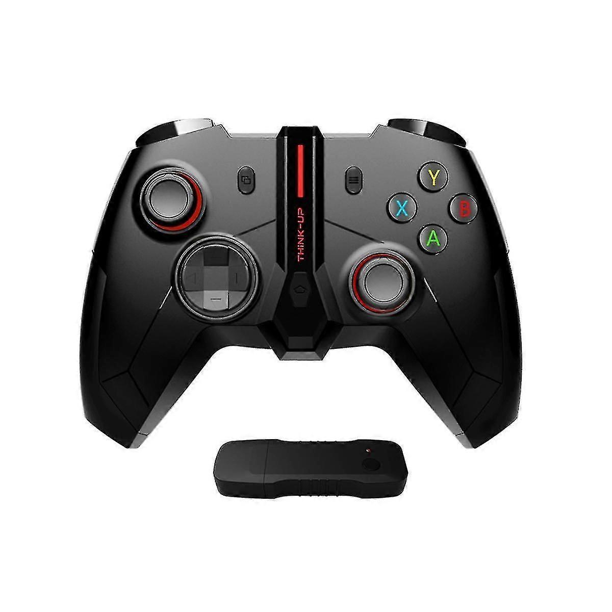 Wireless Gamepad For /pc 6 Axes Double Vibrat Joystick -b